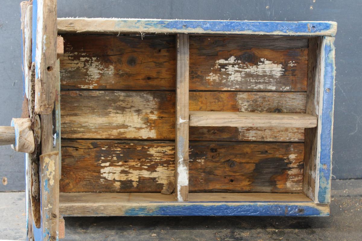 Driftwood Wall Cabinet 6